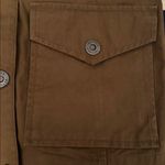 Aether Amelia Military Jacket Brown Utility Moto Field Coat Size 1 Green Photo 5