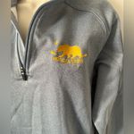 Sport-tek  Gray Zip-Up Jacket with Gold Accent size XS Photo 2