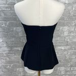 Amanda Uprichard Betty Bustier Top in Black Photo 6