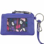 Vera Bradley Wisteria Zip ID & Lanyard, Purple Photo 3