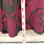 Soma  Purple Black Floral Ultra Soft Stretch Twist Detail Dress [Size‎ Large] Photo 2