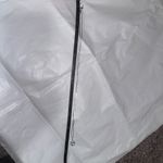 CZ cushion set necklace. Sterling silver. 22inch chain. Never worn Silver Photo 2