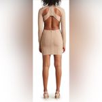 Herve Leger Ottoman Cutout Long Sleeve Dress Photo 3