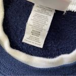 VINTAGE MORNING SUN Snowy Bunny Rabbits & Bird Sweatshirt Blue Size M Photo 5