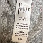 Felina  Gray with Pink Flecks Long Sleeve Top - Size XL - GUC Photo 5