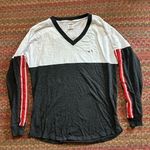 PINK - Victoria's Secret VICTORIAS SECRET PINK BLING STRIPE DOG SEQUIN RHINESTONE LONG SLEEVE Photo 0