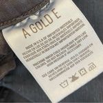 AGOLDE  Sophie High Rise Distressed Skinny Jeans: Dark Wash Ruthless Black Photo 15