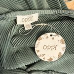 Oddy Sage Green Plisse Sleeveless Jumpsuit size 2X Belted NWT Photo 10