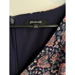 Madewell ‎ Floral Mini Dress V-Neck Flutter Sleeve Party Dress Size L Photo 2