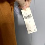 Anthropologie NEW Maeve Honey Brown Justine Smocked Boho Relaxed Tank Top S Photo 3