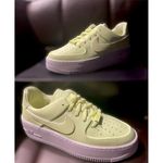 Nike  Air Force 1 Sage Low Barely Volt 2020 White Green CJ1642-700 women's Size 7 Photo 1