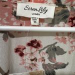 Siren Lily Sleeveless Ruffle Tunic Top Size 3X Floral Lightweight Photo 1