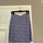 Free People  Lilac Purple Flowy Floral Skirt Size 6 Photo 1