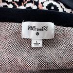 Diane Von Furstenberg  Halter‎ Poppy Midi Dress Neutral Knit Tie Neck Size L NEW Photo 10