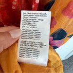 Anthropologie NWOT Farm Rio Floral Dream Short Sleeve Maxi Dress Yellow Floral Photo 8