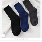 3pairs of Fuzzy Socks For Women, cozy socks slippers warm and plush New … Blue Photo 1