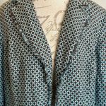 Worthington  Womens Blazer Jacket Plus Size 16W Frayed open Retro Fall Autumn Mod Photo 4
