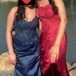 JJ's House  Navy Prom Dress Photo 3