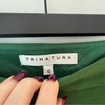 Trina Turk Emerald Green Cuffed Trouser Pants 6 Photo 1