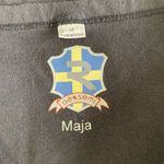 Gersemi Gray V Neck Long Sleeve Top Medium Minimalist Basic Casual Layer Photo 5