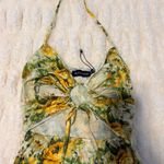 Pretty Little Thing Floral Halter Dress with Ruffle Hem Photo 2