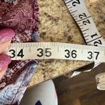 Adam Levine NWOT , size small, maroon, and blue Boho dress Photo 4