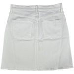 J.Crew Denim mini skirt in white 28 NWT Photo 1
