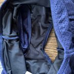 Lands' End  Womens Navy Blue Eyelet Swim Skirt Attached Brief Suit Bottom Size 10 Photo 7
