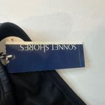 NWT! Sonnet Shores Shirred Front Women's High Waist Bikini Swimsuit Bottoms Sz 8 Black Photo 5