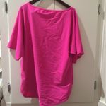Hot pink Boxy Relaxed T Photo 2