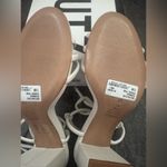 Schutz NWT  Kate Block Sandals shoes sandal Pearl size 7.5 Photo 4