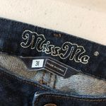 Miss Me  Womens Jeans Audrina 5 Pocket Low Rise Boot Cut Stretch Dark Wash 31 Photo 3