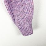 ASOS DESIGN Rolled Edge Twist Yarn Wool Blend Cropped Sweater, Size Small Photo 6