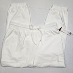 Nanette Lepore Play Ivory Cargo Joggers Casual Pants Pocket Size L Photo 4