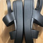 Crocs Women's Brooklyn Black Low Wedge sandals Size 8 Photo 4