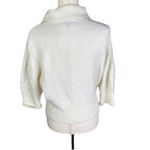 & Other Stories Stockholm Atelier & Other Stories IVORY Alpaca Wool Blend MockNeck Sweater Sz S Photo 4