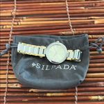 Silpada  Silver and Gold Classic Watch Photo 3