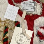 Urban Outfitters Maria Kristina UO Knitted by by Hand Button
Down Holiday Cardigan (Size Small) Photo 3