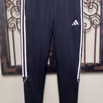 Adidas black/clear pink tiro track pants Photo 1