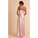 Birdy Grey Birdy grey Dress Lisa Long Satin X-large Rose Gold Wedding guest Prom Party Photo 1