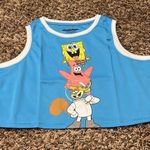 Nickelodeon Spongebob Cropped Jersey Tank Top Photo 3