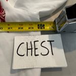 Chico's White Tropical Floral Print Collared Tunic Shirt Top Size 3 Photo 6