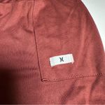 Hurley  Sandy Rib Jumpsuit Romper Onesie One Piece Rust Size XS Photo 2