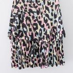 Urban Outfitters / Silence + Noise Leopard Print Ruffle Top Photo 6