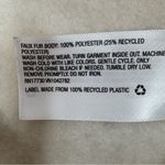 Wild Fable  Faux Sherpa Half Zip Pullover Hoodie Anorak Jacket Cream Small Photo 10