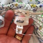 Aerie  Smocked Halter Open Back Floral Cotton Summer Sun Mini Dress Large Photo 4