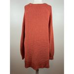 Soft Surroundings Womens Chamonix Cable Knit Chunky Sweater in Orange Sz M Fall Photo 1