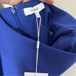 Likely NWT Cassidy One Shoulder Sheath Dress Blue Size 6 Cocktail Photo 8