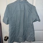 Apt. 9  Women’s Gray Button Down Shirt Photo 4