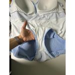 Time and Tru Plus 3X Blue Striped One Piece‎ Swimsuit Ruffle V Neck 24W 26W Photo 10